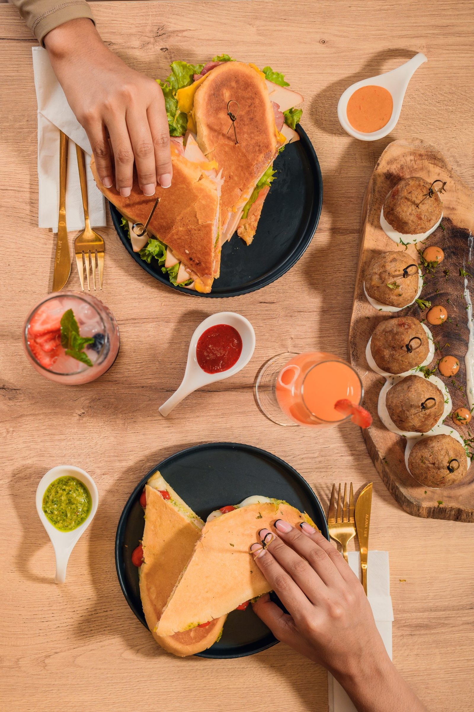 brunch para compartir